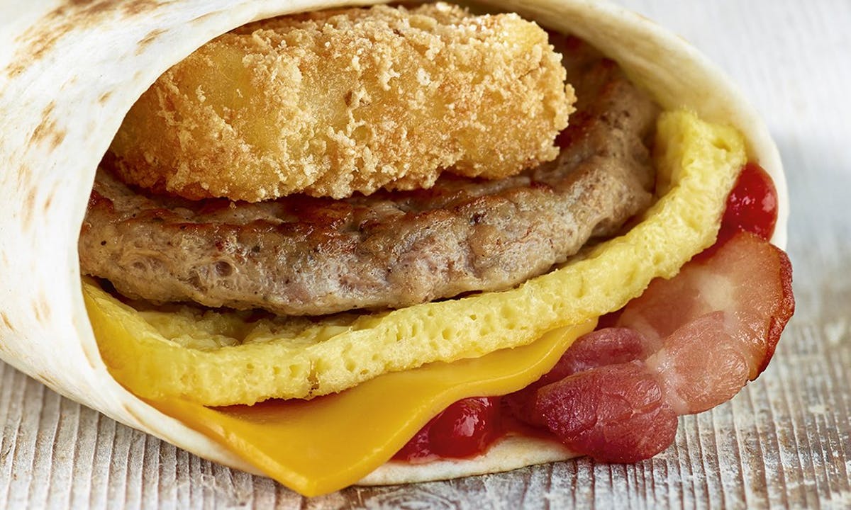 McDonald's also have a delicious breakfast menu ideal for those on the go.
